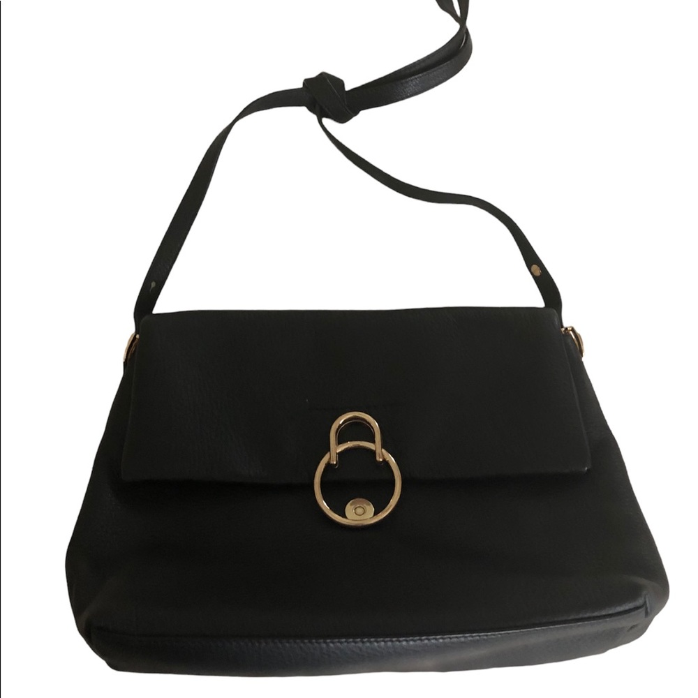 Vince Camuto pebble leather handbag
